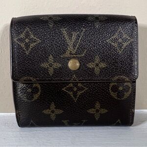 SOLD✨ Louis Vuitton Monogram Elise Compact Wallet LOOKS BRAND NEW